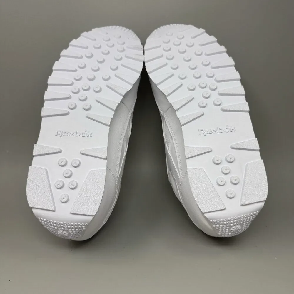 Reebok Classics Renaissance Mens Size 9.5 White Athletic Walking Shoes Sneakers